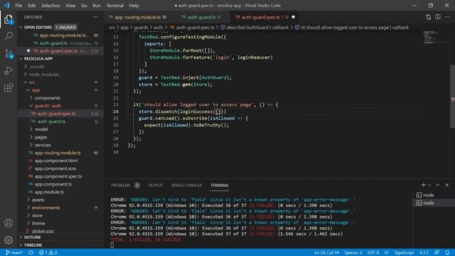 Ionic Tutorial #12 - Protecting our pages with auth guards смотреть онлайн