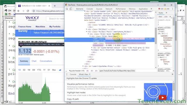 Import Web Data to Excel using VBA Macros смотреть онлайн