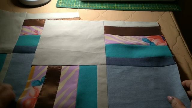 ШЬЮ блок для двухстороннего лоскутного одеяла из остатков от кроя / для начинающих / Patchwork смотреть онлайн