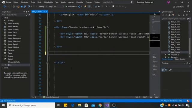 Bootstrap Dersleri -15- Float смотреть онлайн