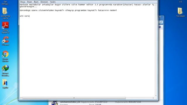 valve hammer editor illegal character hatası смотреть онлайн