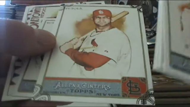 77Mercd's 2011 Allen & Ginter Baseball Box Break смотреть онлайн