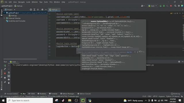 How to create Login Form using Python Tkinter 2022 смотреть онлайн
