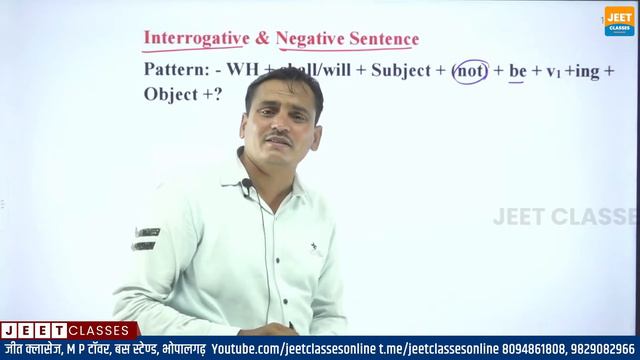 Tense - Part 10 | Future Continuous Tense | English Grammar | Ratan Singh Deora #jeetclasses #tense смотреть онлайн