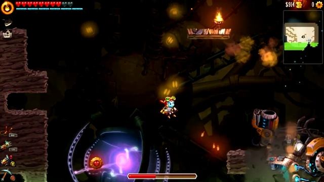 SteamWorld Dig 2 - All Bosses [No Damage Except Rosie] смотреть онлайн