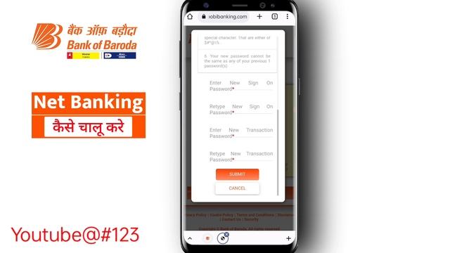 BOB Internet Banking Registration | bank of baroda net banking | bob net banking registration смотреть онлайн