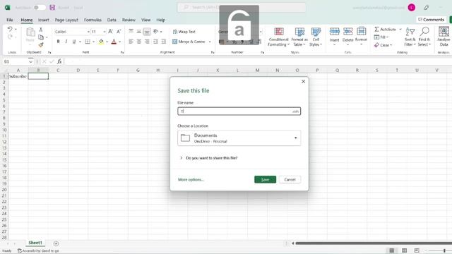 MS Excel Course | Create, Save & Open Files | Lesson 3 | All you Need To Know смотреть онлайн