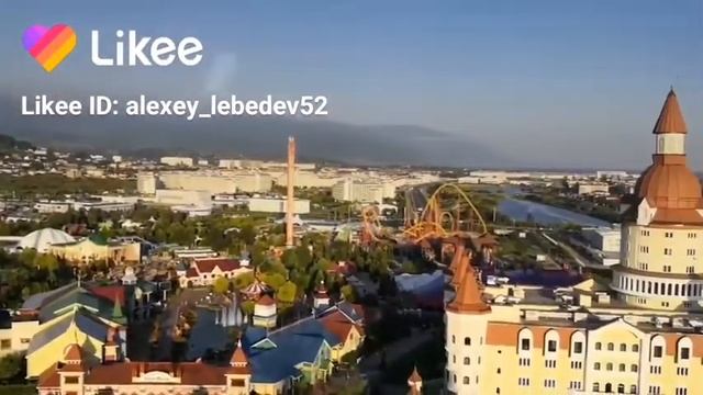 Колесо обозрения - Адлер, парк аттракционов смотреть онлайн