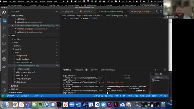 Atomic Design with PatternLab + Drupal 9 by Lee Quessenberry | Esteemed Lunch & Learn смотреть онлайн