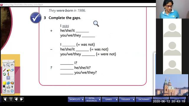 PAST SIMPLE VERB TO BE смотреть онлайн
