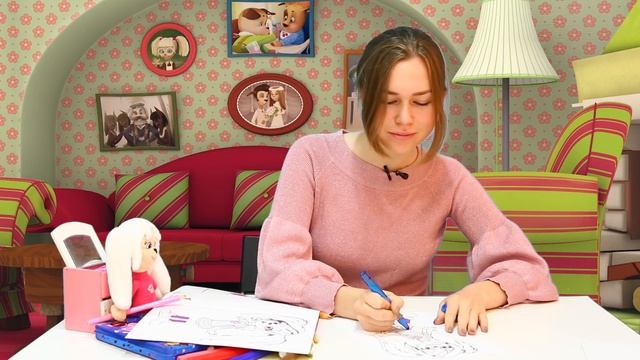 Роза яркая и красивая! ? Раскраска ? Игротека с Барбоскиными ? Новая серия смотреть онлайн