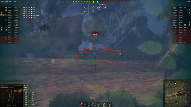 НАСТРЕЛЯЛ 11 ФРАГОВ НА WZ 120 1G FT | World of Tanks смотреть онлайн