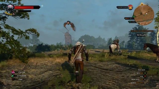 The Witcher 3 | Witcher Kate Vs The Griffin | Xbox On смотреть онлайн