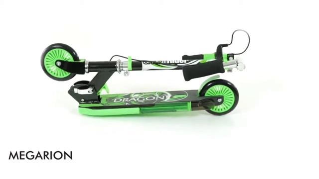 Складной самокат с дымом, звуком, светом Dragon, колеса 120 мм, арт.1154419-2, Игроландия смотреть онлайн