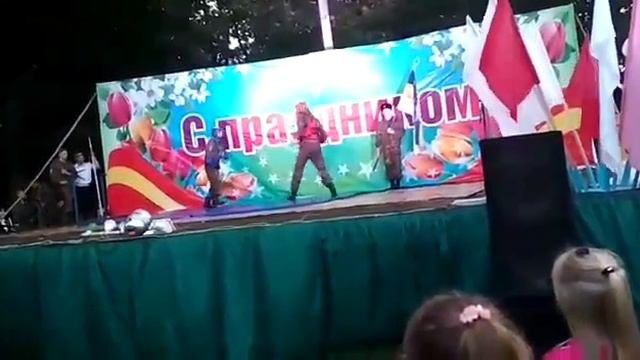 Показательные выступления на день посёлка в пгт.Псебай смотреть онлайн