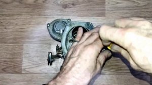 ВАЗ 2101-2107 КАРБЮРАТОР ДААЗ 2107 1107 010 20 СИСТЕМА ХОЛОСТОГО ХОДА LADA CARBURETTER IDLE SYSTEM