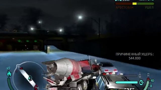 NFS Carbon Бетономешалка против Полиции Часть 1 720p Mirillis Action! [16+] смотреть онлайн