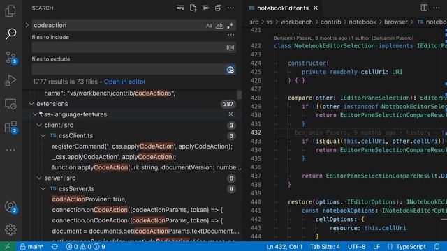 VS Code tips — View search results as a tree смотреть онлайн
