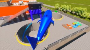 ВТОРЖЕНИЕ АКУЛЫ САМОЛЁТ - МОНСТРЫ ТРЕВОРА ХЕНДЕРСОНА В БРИК РИГС! SCP AIRCRAFT SHARK В BRICK RIGS!