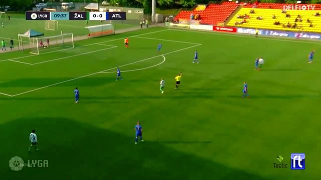Liviu Antal and Vilniaus Žalgiris use the space behind the defence line смотреть онлайн