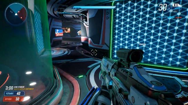 Видеообзор первых шагов в игре Splitgate Arena Warfare смотреть онлайн