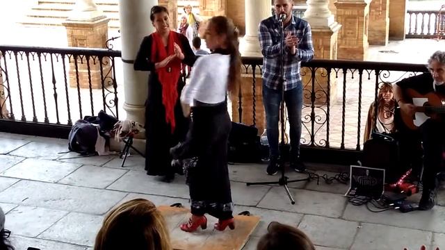 Flamenco, (Plaza de) Espagna, Sevilla смотреть онлайн