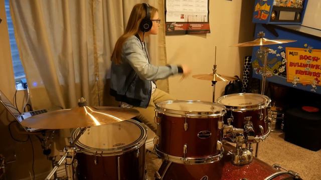 New Rules - Dua Lipa | Haleigh Bird Drum Cover смотреть онлайн