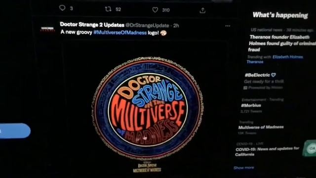 New Doctor Strange in the Multiverse of Madness a groovy Logo смотреть онлайн