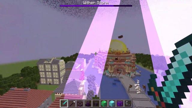 I Spawn Wither Storm In Endercon Map Minecraft Story Mode  🎮  #MinecraftStoryMode #WitherStorm