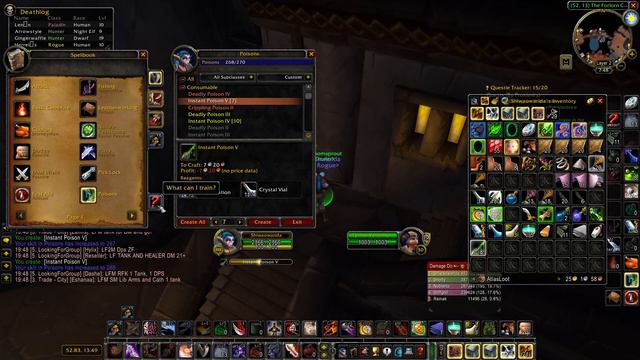 [No Commentary] WoW Classic HC, Rogue 1-60. [Part 122] смотреть онлайн