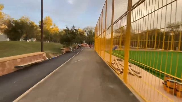 3 микрорайон спортплощадка. Степногорск. смотреть онлайн