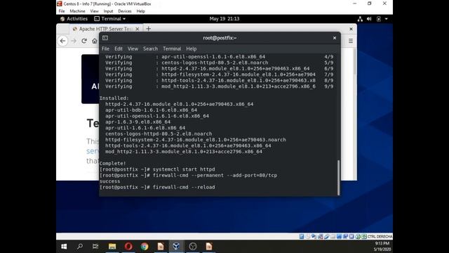 Servicios de Red en Linux Apache Web Server en Centos 8 смотреть онлайн