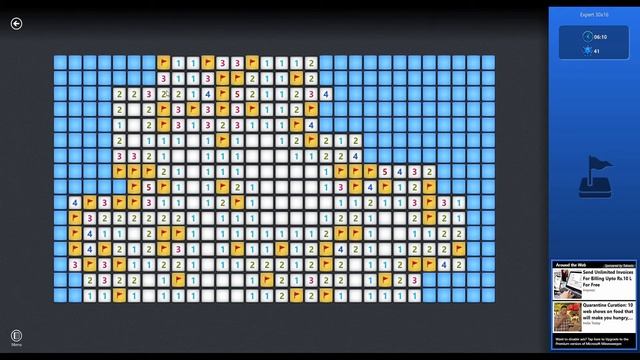 Minesweeper Expert level Flag by Flag смотреть онлайн
