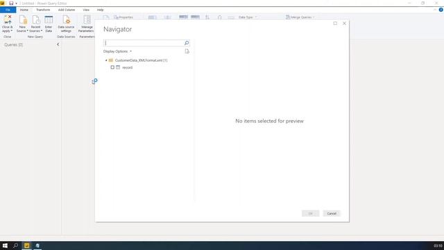 How to import XML data file in to Power BI Query Editor смотреть онлайн
