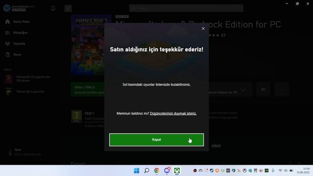 Minecraft'ı para ile satın aldım (java ve bedrock) смотреть онлайн