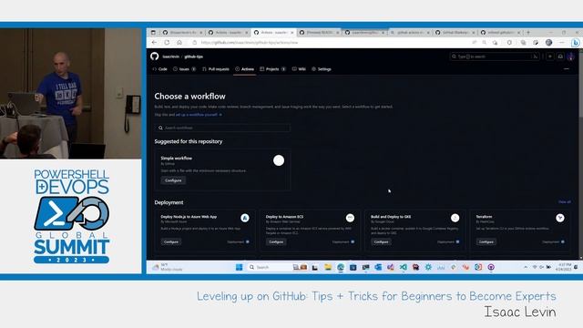 Leveling up on GitHub: Tips + Tricks for Beginners to Become Experts by Isaac Levin смотреть онлайн