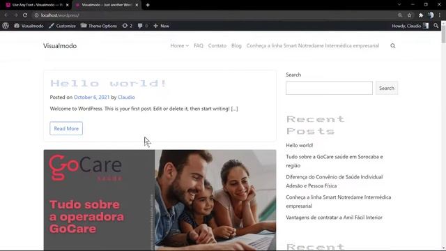 How To Use Any Font in Your WordPress Website for Free? Part 3: Assign Font - Addition and Usage смотреть онлайн