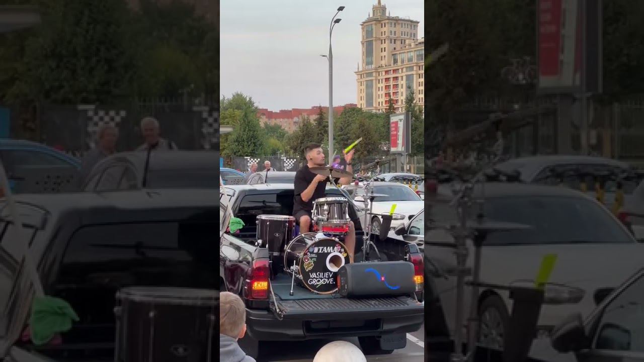 Барабанщик в пикапеТимур Белобров #барабанщик #shorts #пикап #шоубарабанщиков смотреть онлайн