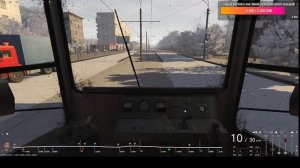 Trainz Railroad Simulator 2022 Карта Смоленский Трамвай Final Зима Работаем путеочистителем