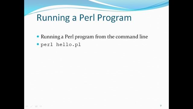 Perl Script Tutorial for Beginners - 2 Running a Perl Program #perl #perltutorial смотреть онлайн