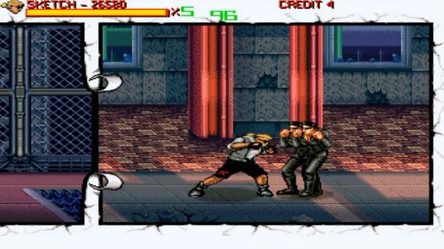 Battletoads & Comix Zone (OpenBOR) полное прохождение смотреть онлайн