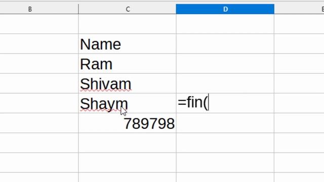 Name error in Libre calc@COMPUTEREXCELSOLUTION смотреть онлайн