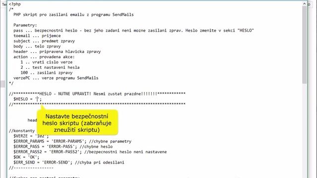 SendMails - hromadné zasílání emailů přes PHP skript смотреть онлайн