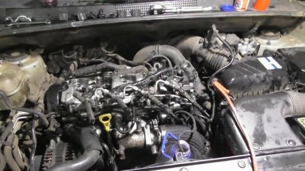 HYUNDAI TUCSON диагностика топливной системы и двигателя