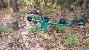 Минитрактор Jinma 244/Небольшой обзор самодельной техники/