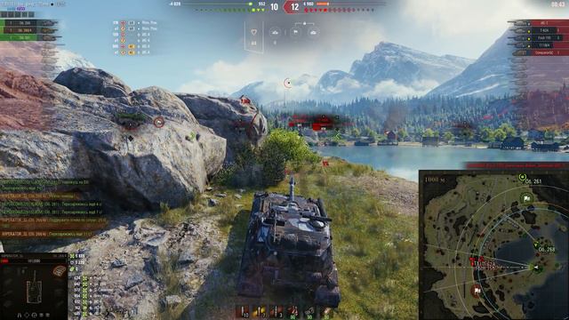 Это надо видеть! Мощнейшая пт-сау ссср объект 268 4 ломает рандом в невероятных условиях в бою!