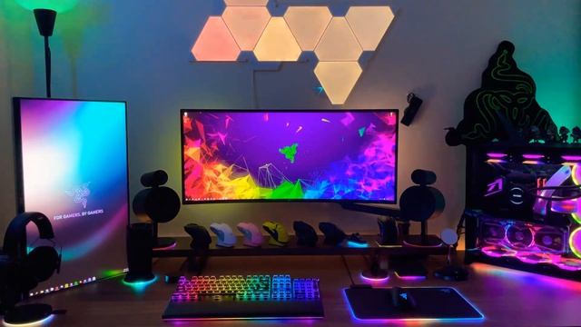 RAZER Nommo Pro 놈모프로 + 필립스 휴 음악 싱크 смотреть онлайн