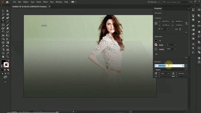 КАК СОЗДАТЬ ЭФФЕКТ МОДНОГО ШРИФТА В ADOBE ILLUSTRATOR? смотреть онлайн