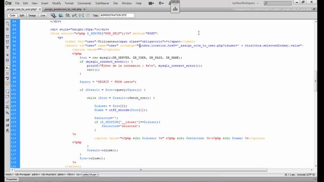 18 php user login system with roles and permissions code XI смотреть онлайн