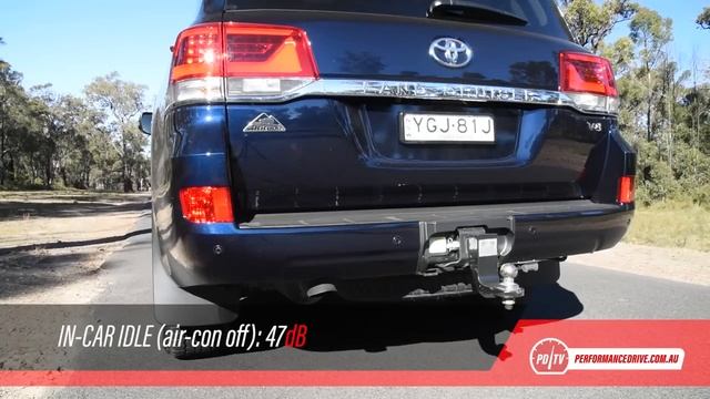 2017 Toyota LandCruiser Altitude (V8 diesel) 0-100km/h & engine sound смотреть онлайн